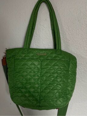 MZ Wallace Quattro tote small green grass